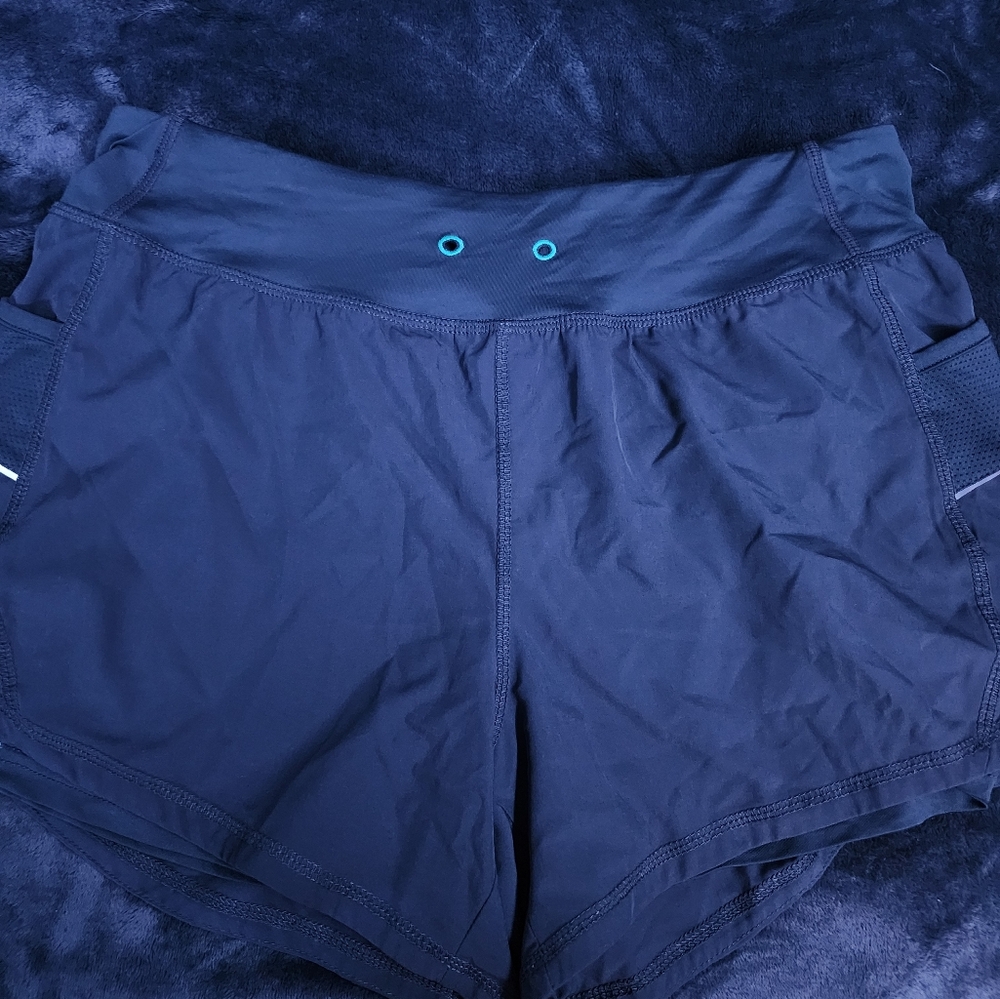 Tangerine athletic shorts